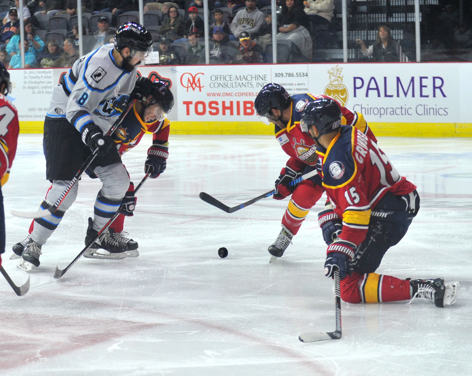 Quad City Storm vs Peoria Rivermen